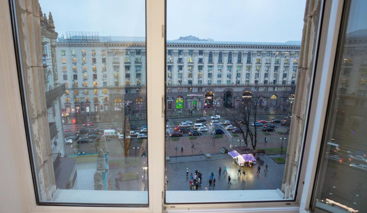 911 Apartments Khreshchatyk Kijev Kültér fotó